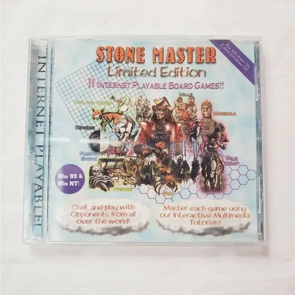 Stone Master Limited Edi Internet playable, Board games [CD-ROM, PC] GAME